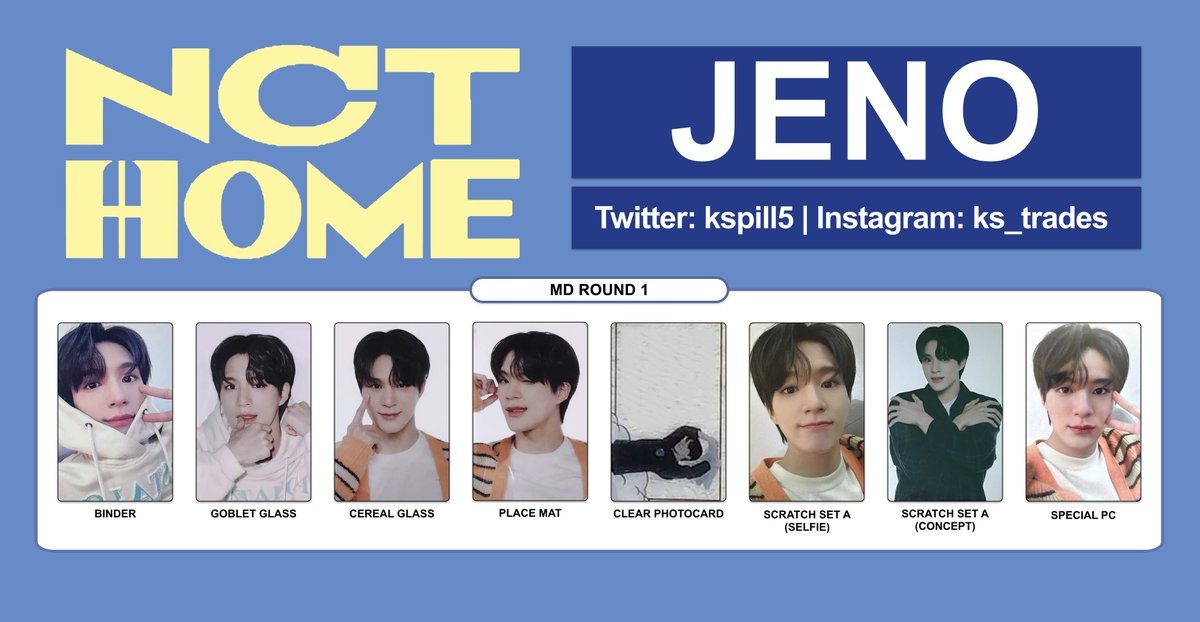 NCT HOME 展示会 バインダー 水色 トレカ 127 DREAM WayV