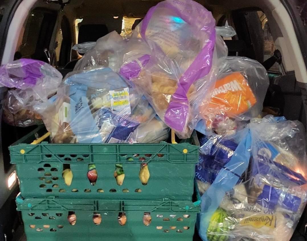 Another car load of saved food thats went to one of our events last night. Saving surplus food and building community. #surplusfood #community