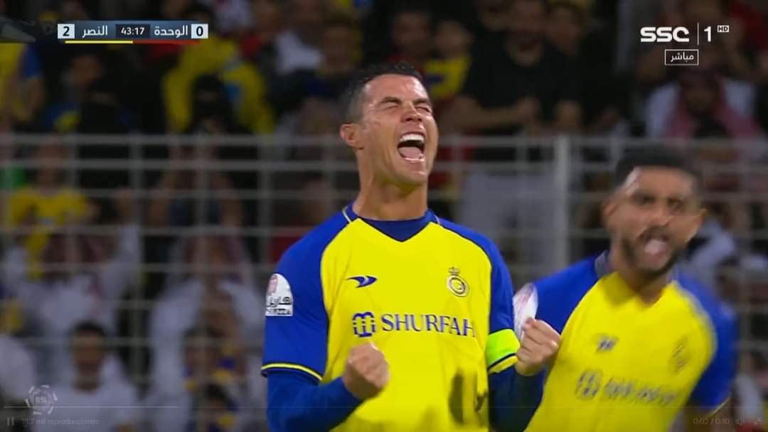 Si Cristiano Ronaldo es feliz yo también. 🐐