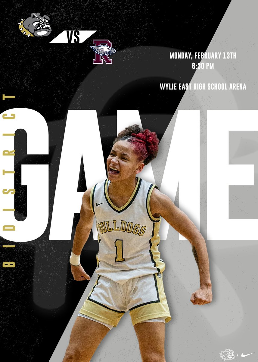 🚨<a href="/RoyseCityGBB/">Royse City Girls Basketball</a> Bi-District Playoff 🚨

📅 : Monday, February 13th
🆚 : Rowlett Eagles 
📍 : Wylie East High School Arena 
🕡 : 6:30 pm
🎟 : wyliesports.rankonesport.com/Website/Main/C…

 - Adult $5
- Student $3