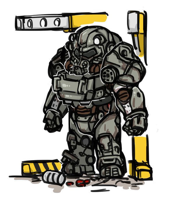 「no humans power armor」 illustration images(Latest)