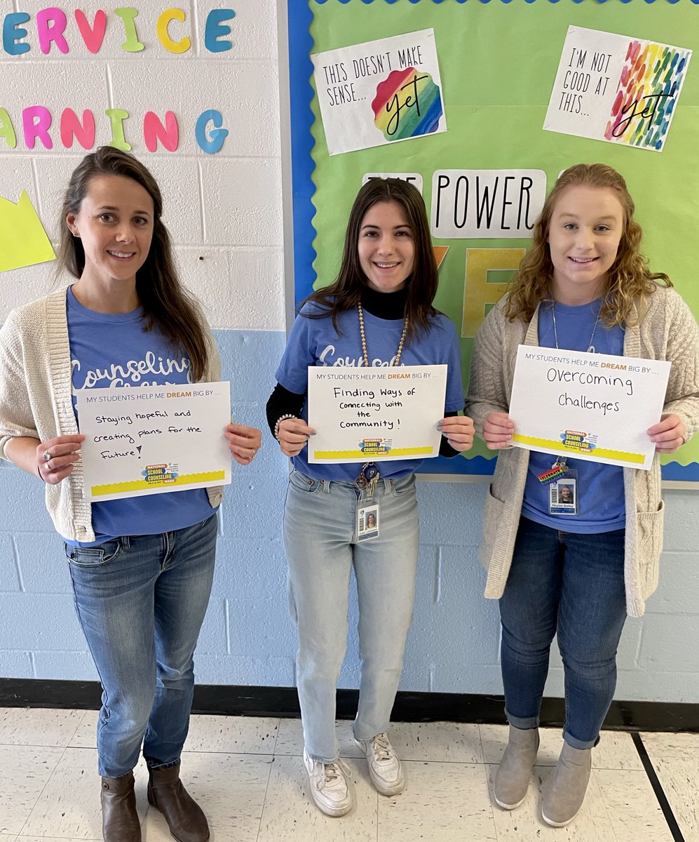 counselorsCCPS's tweet image. Northwest Middle School Counselors share how their students help them dream big. #allinforallstudents #NSCW23 @ASCAtweets @CCPSk12