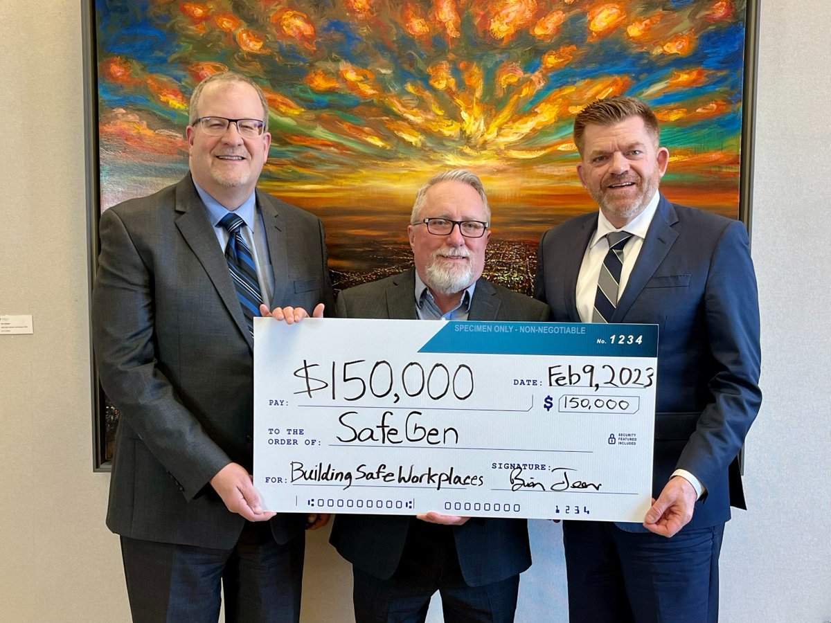 BrianJeanAB's tweet image. For decades, @safegenab has trained young generations of innovators so they can grow successful careers. Building healthy and safe workplaces keeps our economy strong, and creates a climate for businesses to create jobs and set up shop in our province.
#ableg #albertajobs