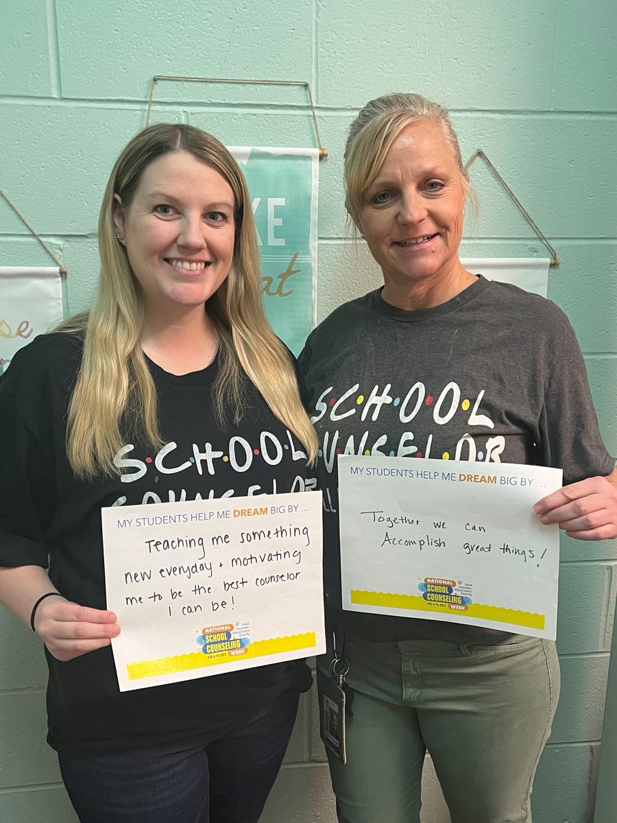 counselorsCCPS's tweet image. ORMS and MAMS counselors help students DREAM BIG. #persverance #fullpotential #allinforallstudents #NSCW2023 @CCPSk12 @MtAiryMiddle @ASCAtweets