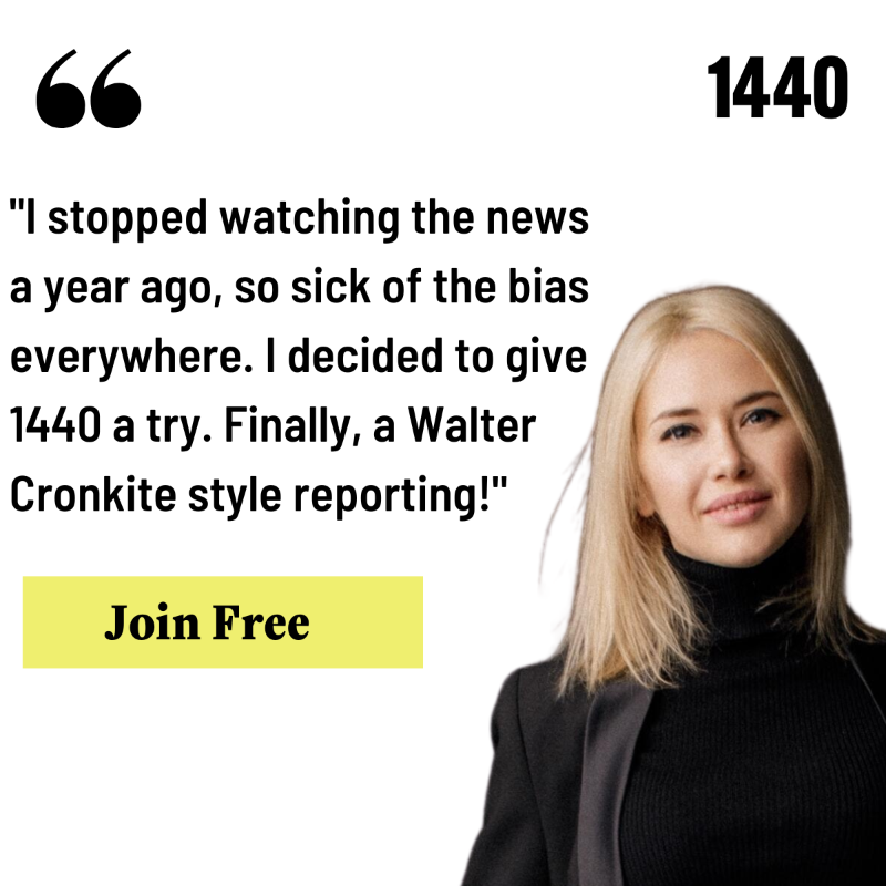 1440_Daily's tweet photo. Staying informed means wading through thousands of headlines, ads, and op-eds, all driven by one goal. To be loud. To continuously catch your attention and keep it. But that's why we started 1440—A news source made for knowledge. Not clicks.