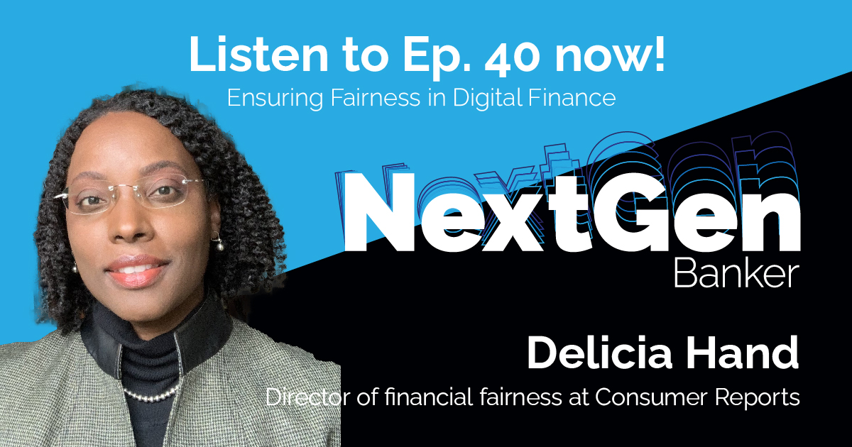 Consumer Reports Director of Financial Fairness Delicia Hand talks with David about Consumer Reports’ Fair Digital Finance Framework, which evaluates how well digital financial products are working for consumers. 

Listen to #NextGenBanker at sunrisebanks.com/podcast/40-pod…