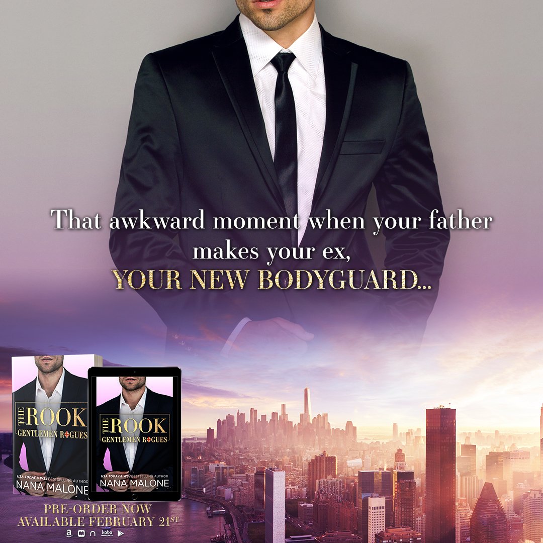 Isha C. (@ishac15) on Twitter photo TEASER ALERT
The Rook by <a href="/NanaMalone/">Nana Malone</a> is releasing February 21, 2023!
instagram.com/p/Cocxrq4uRew/…
#gentlemenrogues #blackgirlalias #ContemporaryRomance #RomanticSuspense #NewAdultRomance #Thriller #AlphaHero #Angsty #bookworm <a href="/valentine_pr_/">Valentine PR & Literary Management</a> <a href="/ReadingIsOurPas/">Tracey of ReadingIsOurPassion</a>
<a href="/angelhealer422/">demetra Iliopoulos</a> TEASER ALERT
The Rook by <a href="/NanaMalone/">Nana Malone</a> is releasing February 21, 2023!
instagram.com/p/Cocxrq4uRew/…
#gentlemenrogues #blackgirlalias #ContemporaryRomance #RomanticSuspense #NewAdultRomance #Thriller #AlphaHero #Angsty #bookworm <a href="/valentine_pr_/">Valentine PR & Literary Management</a> <a href="/ReadingIsOurPas/">Tracey of ReadingIsOurPassion</a>
<a href="/angelhealer422/">demetra Iliopoulos</a>