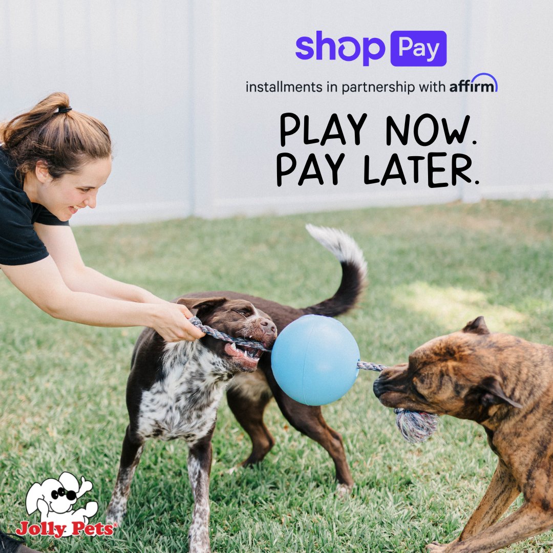 Now offering Shop Pay Installments!
jollypets.com