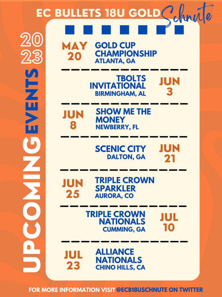 Can't wait to get started! We'll be playing the Gold Cup series until June.  <a href="/EastCobbBullets/">EC Bullets Fastpitch</a>