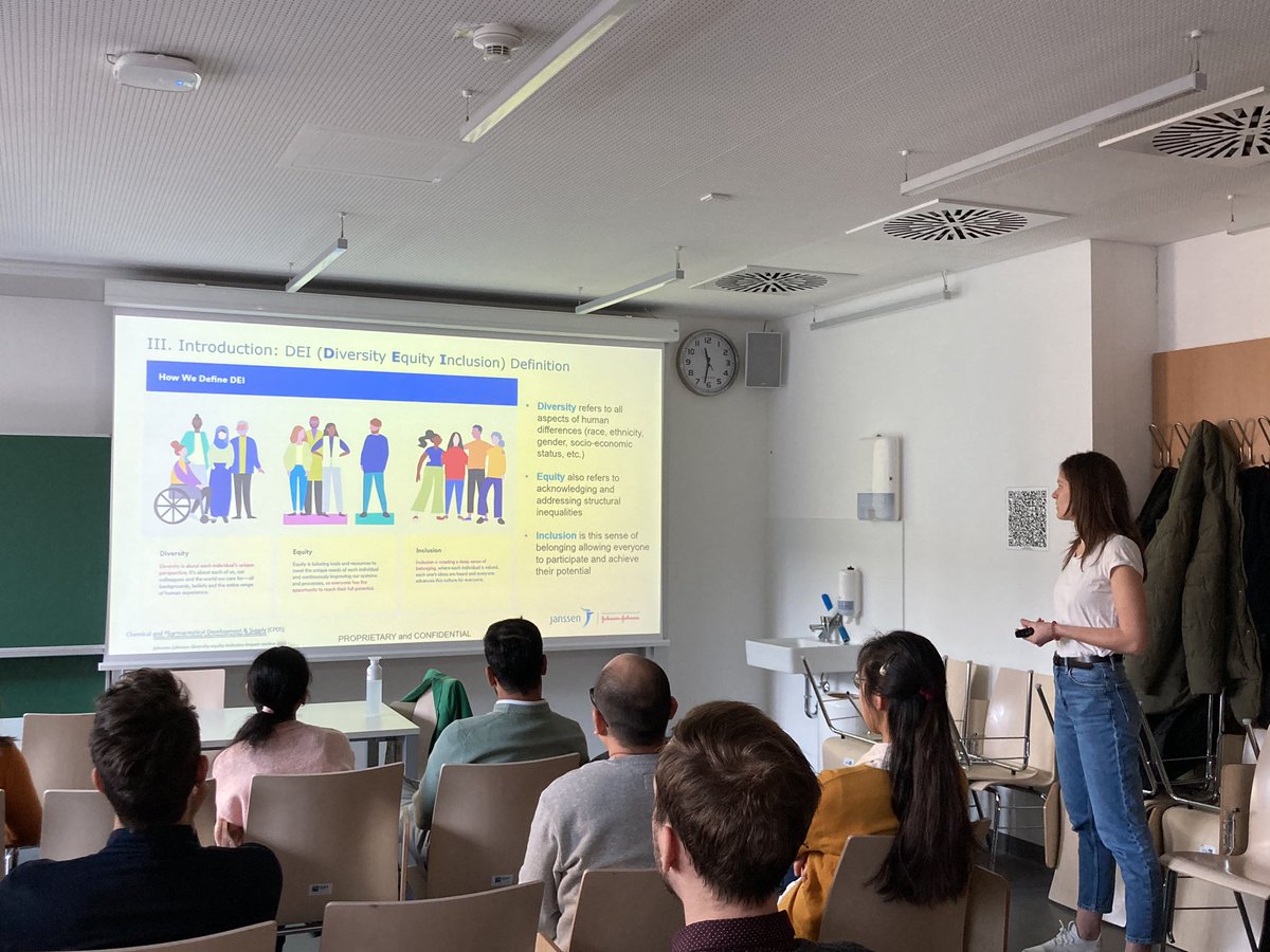 chair_itn's tweet photo. Concluding our workshop with a great talk from Maëva Mercier @JanssenBelgium on Gender Issues in Science. A really good overview of the question and some very insightful discussion at the end! https://t.co/TqrNMY8LGv