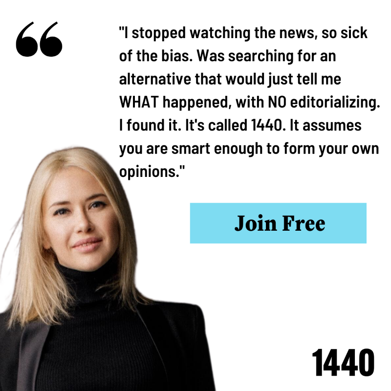 1440_Daily's tweet photo. Staying informed means wading through thousands of headlines, ads, and op-eds, all driven by one goal. To be loud. To continuously catch your attention and keep it. But that's why we started 1440—A news source made for knowledge. Not clicks.