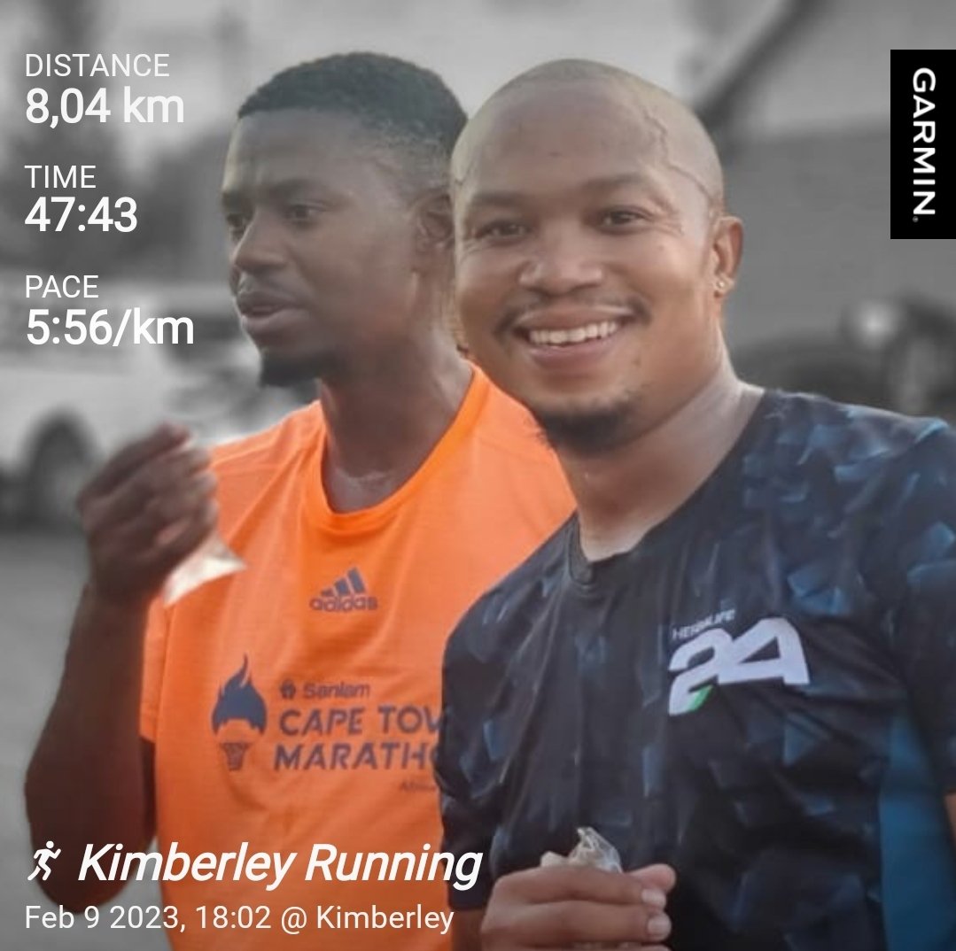 Tshepo90's tweet photo. And some running was done this evening...dankie @Tembelihle for being a disciplined driver ๐
#TeemanengRunningClub
#TimeTrials
#NCrunning
#SweatnDing https://t.co/4HrBLZujTZ