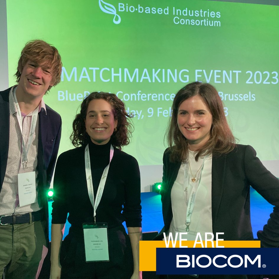 🖐 Greetings from Brussels! 🖐 #WeAreBIOCOM
We are looking forward to learning more about CBE JU’s current call for project proposals and meeting BIC members in Brussels today! #biobased #bioeconomy