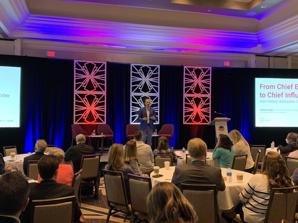 NHCouncil's tweet image. @afshop from @SocialDriver kicks off the last day of #HLC2023  inspiring patient leaders to become Chief Influencers.