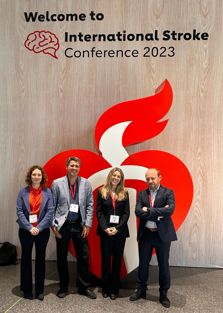 #aptaTargets has presented at the International Stroke Conference 2023 the results of a clinical trial showing that ApTOLL, aptamer developed by #AptusBiotech and #IRYCIS aptamer group, reduces mortality and long-term functional disability in Ischemic Stroke patients. Congrats!