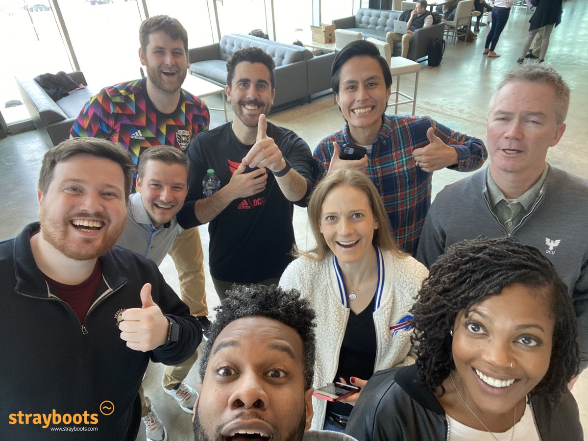 strayboots's tweet photo. After their team delivered a preseason blow to @LAFC, the @dcunited crew took some time off to bond and enjoy a fun #teambuilding #scavengerhunt!โ๏ธ
If the players are going to be as competitive as their internal team, they are bound to have a great year!๐
#strayboots #dcunited https://t.co/nuXK6I9qgC