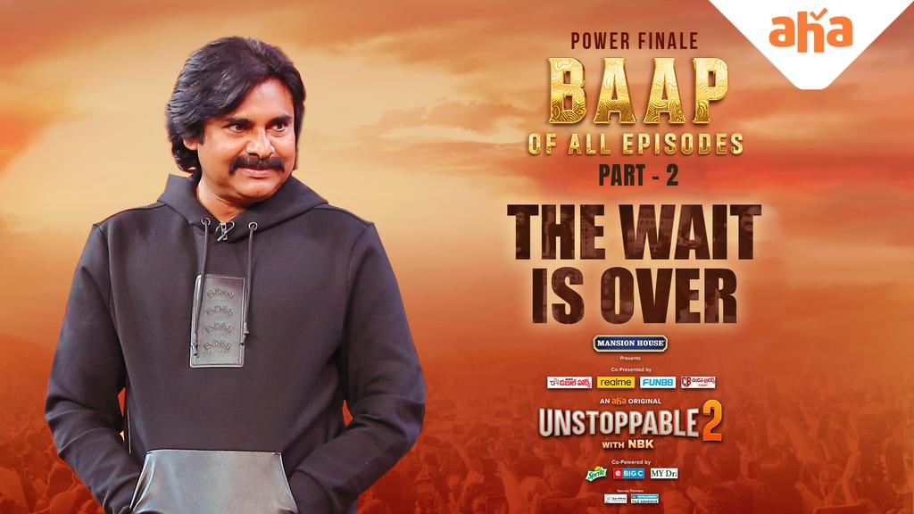 1 hour to go!!! #PawanKalyanOnAHA Power Finale TODAY at 9PM. Araachakam peaks!
▶️ youtu.be/zgDX71Do-IM

#PawanKalyanOnAHA #UnstoppableWithNBKS2
#NBKOnAHA #NandamuriBalakrishna @PawanKalyan #MansionHouse @tnldoublehorse @realmeIndia
@Fun88India #ChandanaBrothers