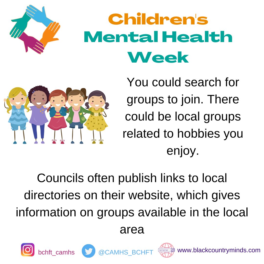 Continuing with the theme of #connection this Children's Mental Health Week...

...How connected do you feel to your community? There's lots to learn, experience and explore

#ChildrensMentalHealthWeek #community #feelconnected