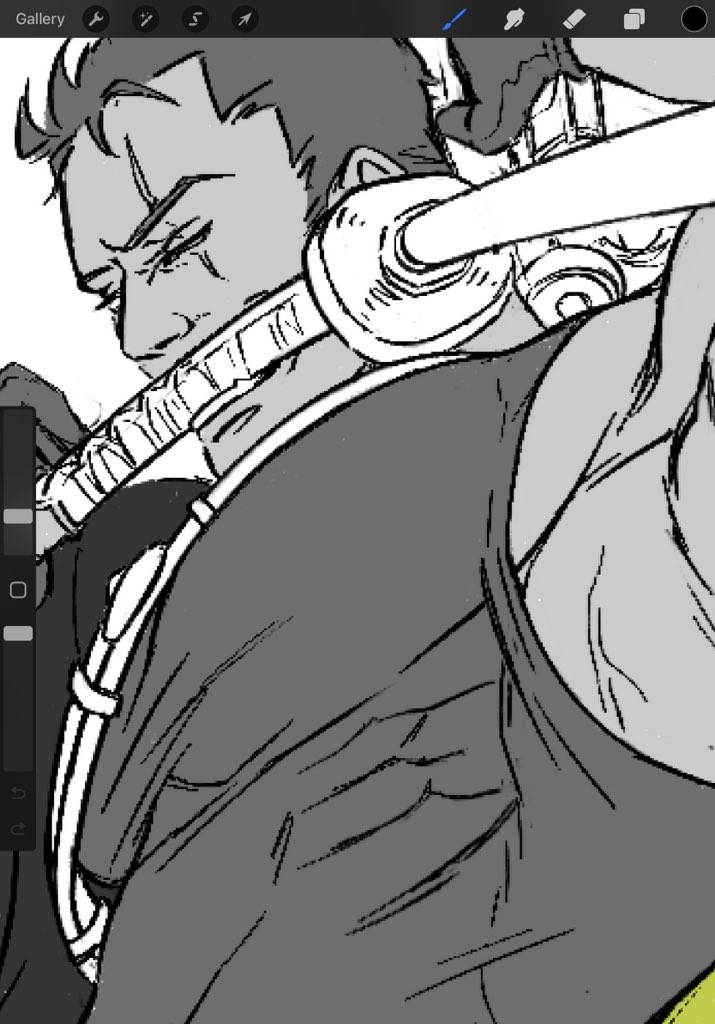 Just check the camera roll and realize the pecs look a lot plumper before shading 🥲 what did i do