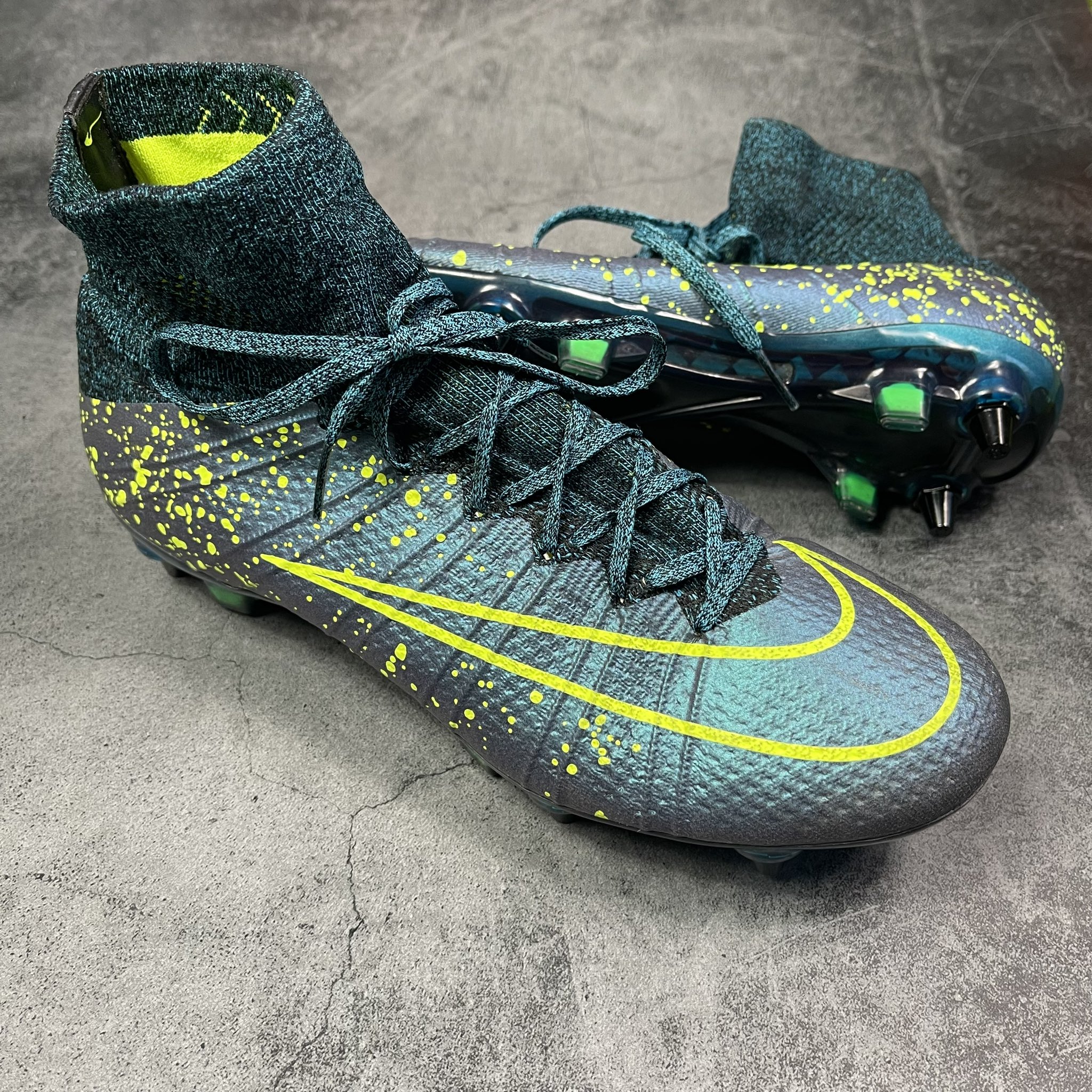 nike mercurial paint splatter