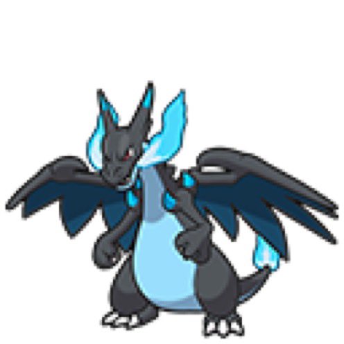 mega charizard x sprite gif