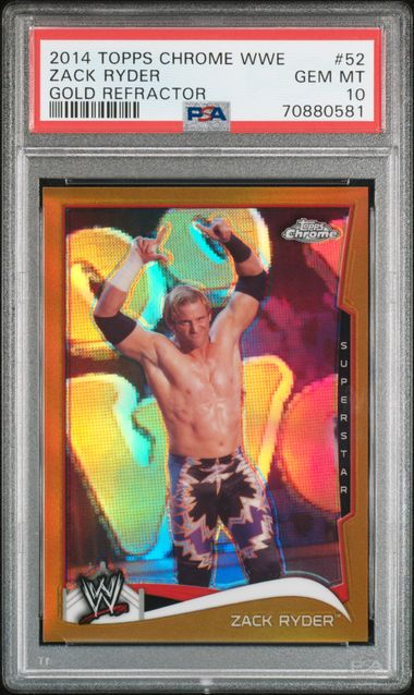 KNAPPCOLLECTION's tweet photo. #ZackRyder #WrestlingCards #TheHobby #ToppsGold #PSA https://t.co/wCKX6DqKTH