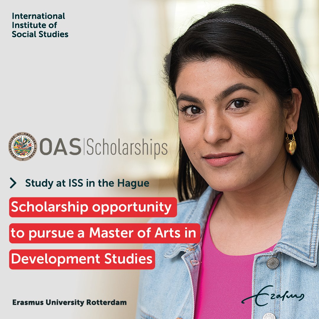 📢#OASscholarships to study #onsite in #thehaguecity 🇳🇱 a Master of Arts in #developmentstudies
More info ➡️ tinyurl.com/yc859t4r