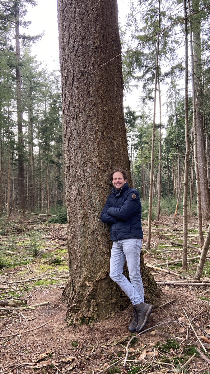 mveldhuis76's tweet photo. Op pad met Derk Jan Stobbelaar en Freek Rurup van @Hogeschool_VHL (Van Hall Larenstein). Over een veerkrachtig #bos op de #Veluwe irt minder risico op #bosbranden. Een gezond watersysteem etc. Leuke en nuttige ochtend. Bovenop de Bostoren😃 @ValleienVeluwe #veluweop1 https://t.co/fZzG0JTujH