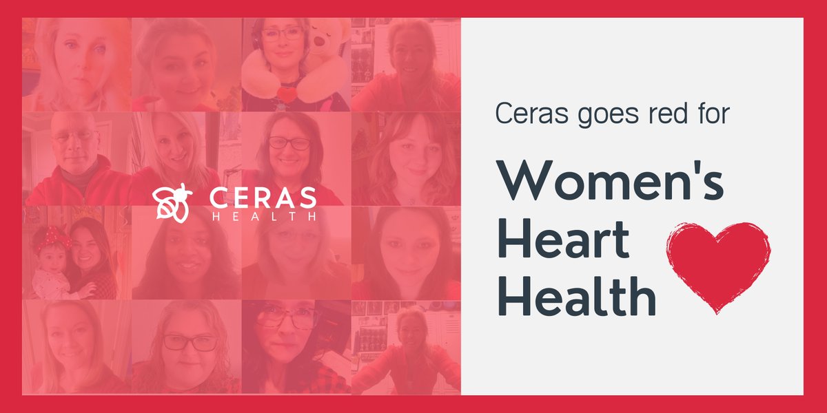 CerasHealth's tweet image. We went Red last Friday in honor of #Nationalwearredday for Women's Heart Health. Learn how we support women's heart health everyday with our #DTOC devices here:  hubs.la/Q01BM36V0