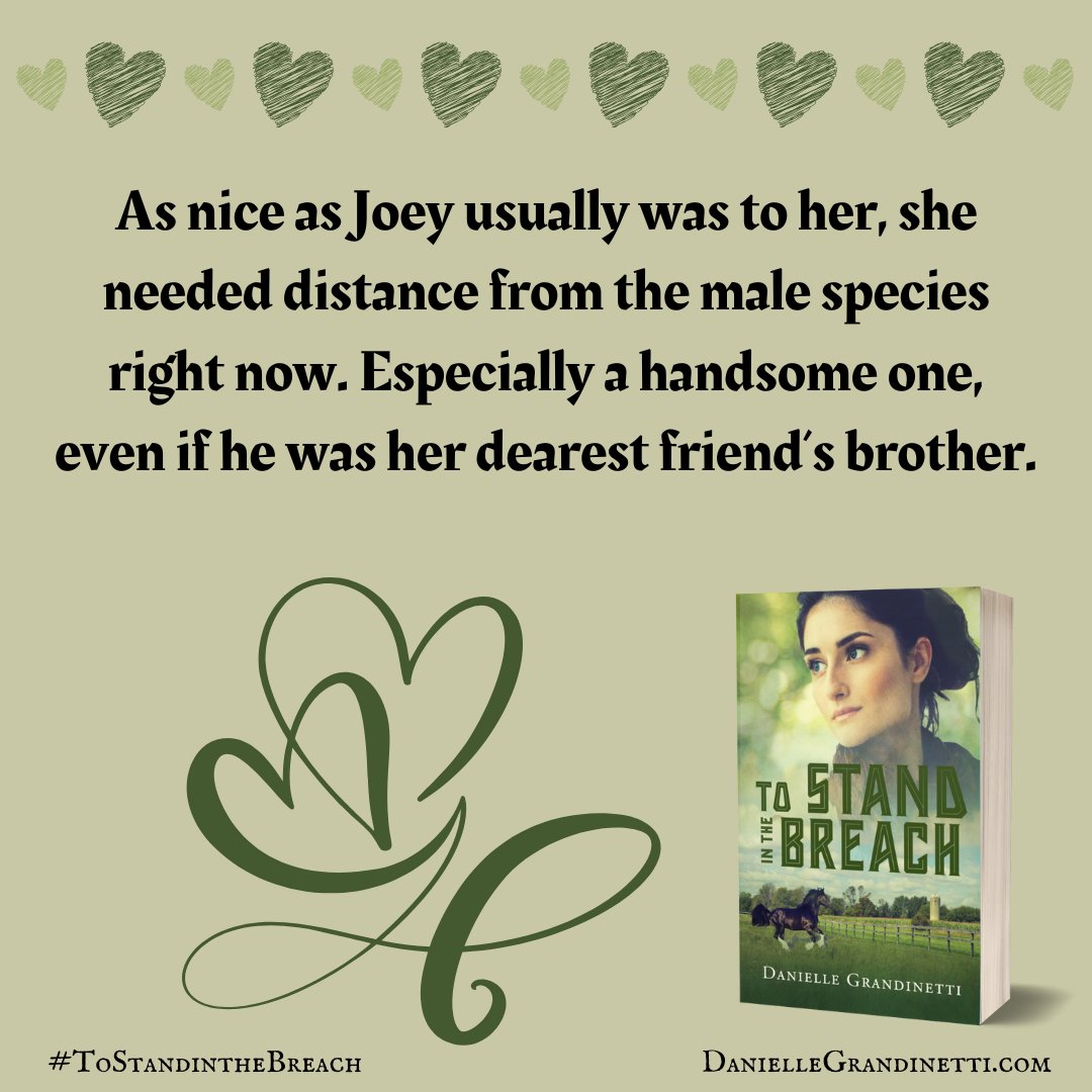 DGrandinetti's tweet photo. Do you enjoy the Best Friend's Sibling trope? It's the basis of my historical romantic suspense, #ToStandintheBreach. Grab the Kindle version now through Valentine's Day for only $.99!

Purchase https://t.co/Au2BSDpxer

#christianfiction #cleanread #kindlebooksale https://t.co/2eQhP9CQv2