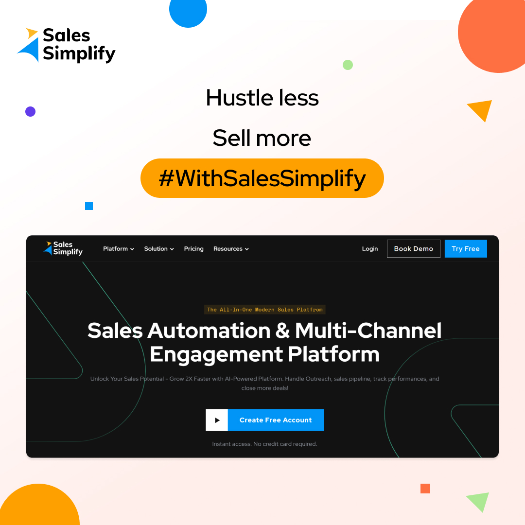 ZixflowApp's tweet image. 10X your sales with AI-powered automation and engagement.

#WithSalesSimplify: salessimplify.com

.
.
.

#salessimplify #sales #insidesales #saleslove #saleschallenges #salestip #salestips #salesstrategy #salesengagement #salesautomation #salesgoals