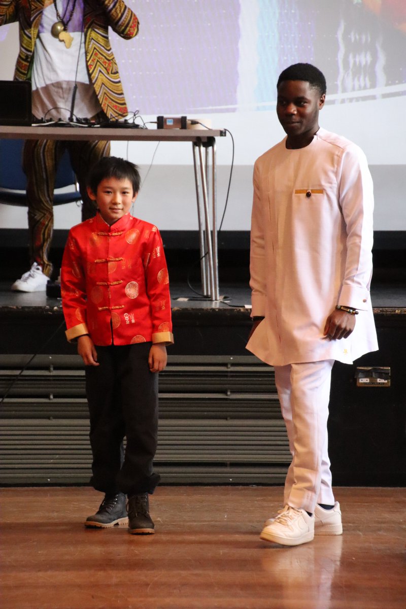 Alleyns_Junior's tweet image. What a wonderful array of cultures we have within @AlleynsSchool! On colourful, beautiful display in the Fashion Show during Multicultural Week #multiculturalweek #AllWeCanBe #coeducation