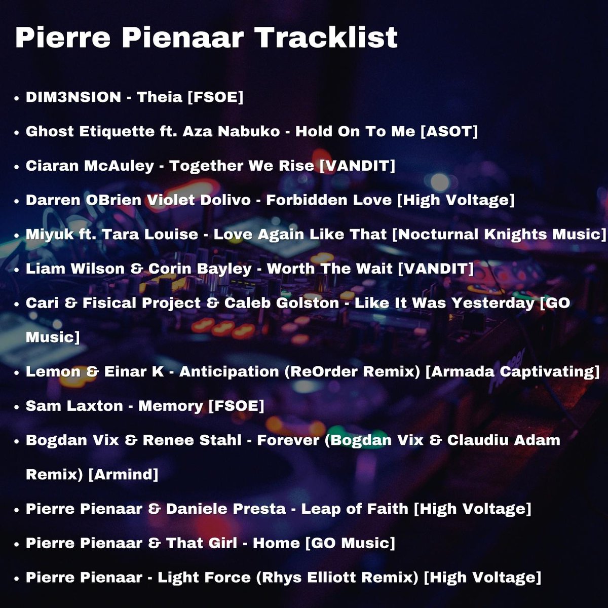 For The Trance Empire Guestmix this week we welcome Namibian born DJ and producer <a href="/PierrePienaar/">Pierre Pienaar</a>, as he delivers an exclusive one hour mix❤️

Get the mix 👉 lnk.to/PierrePienaarG…

Music from <a href="/BogdanVix/">Bogdan Vix</a> <a href="/FisicalProject/">FISICAL PROJECT</a> <a href="/caleb_golston/">Caleb Golston</a> <a href="/djciaranmcauley/">Ciaran McAuley</a> <a href="/rhys_elliott1/">Rhys Elliott</a> #Trancefamily