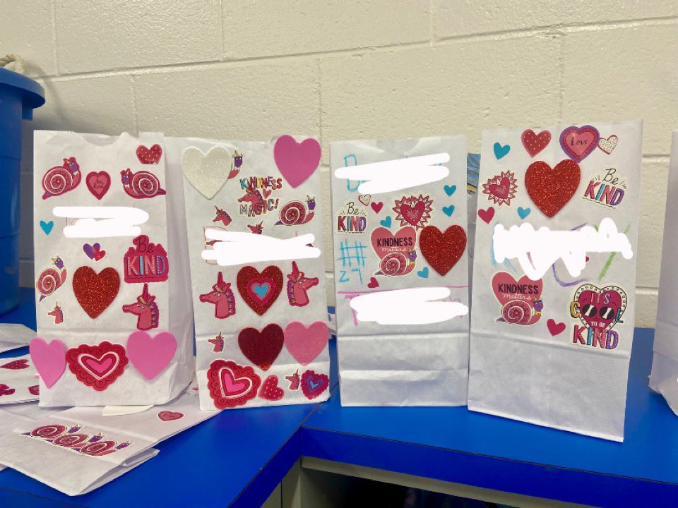 Huge thank you to Mrs. Kasserman for coming in and teaching the kids about our CKH word of the month, “kindness”! Students made kindness desk pets, bags for Valentine affirmations &amp; wrote Valentine’s cards for the residents in local nursing homes! <a href="/Smith_Seabees/">Smith Elementary</a> #kindness