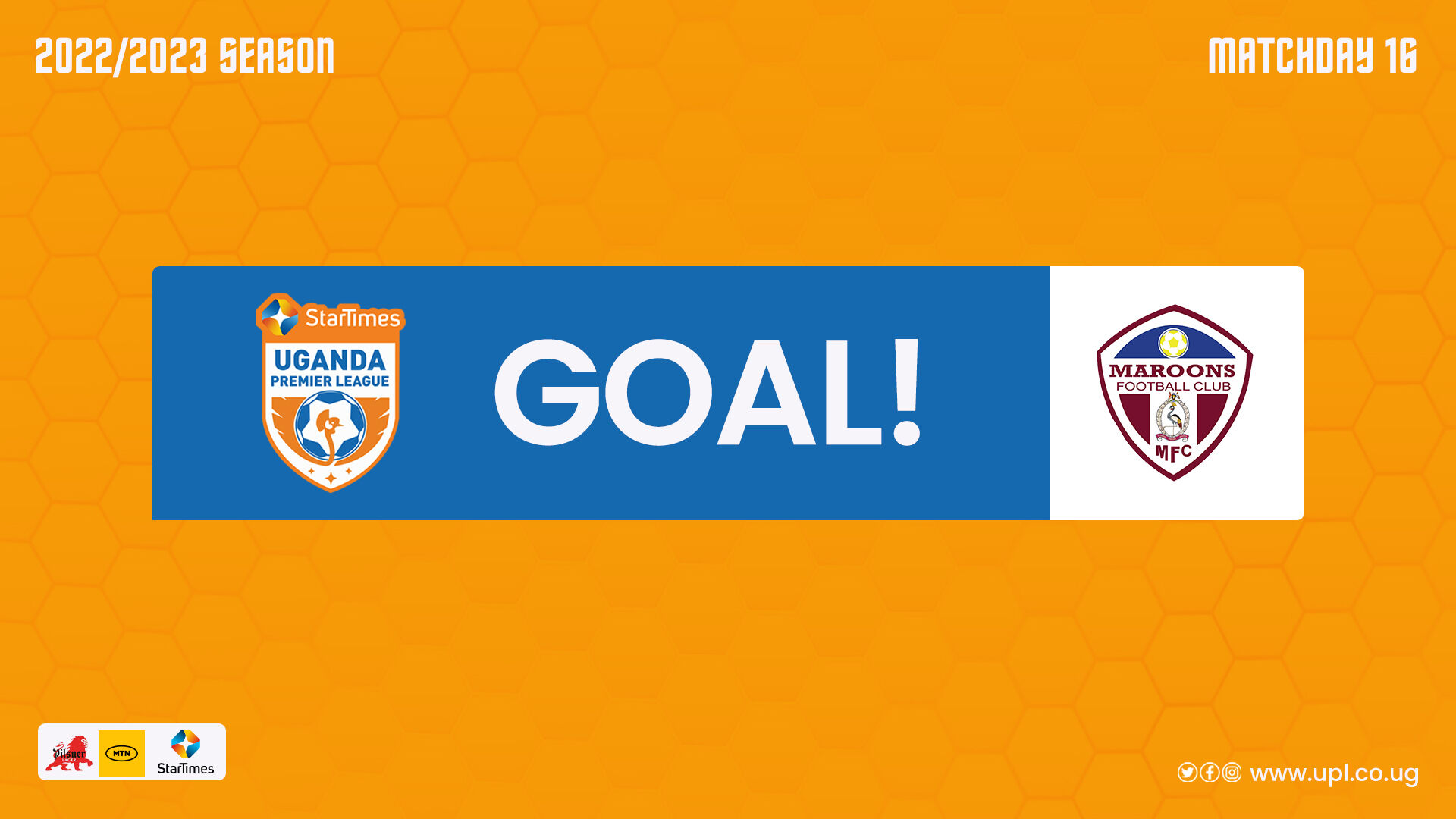 StarTimes Uganda Premier League on Twitter "BUSMAR GOAL! Dariuos Ojok (Maroons FC) 72