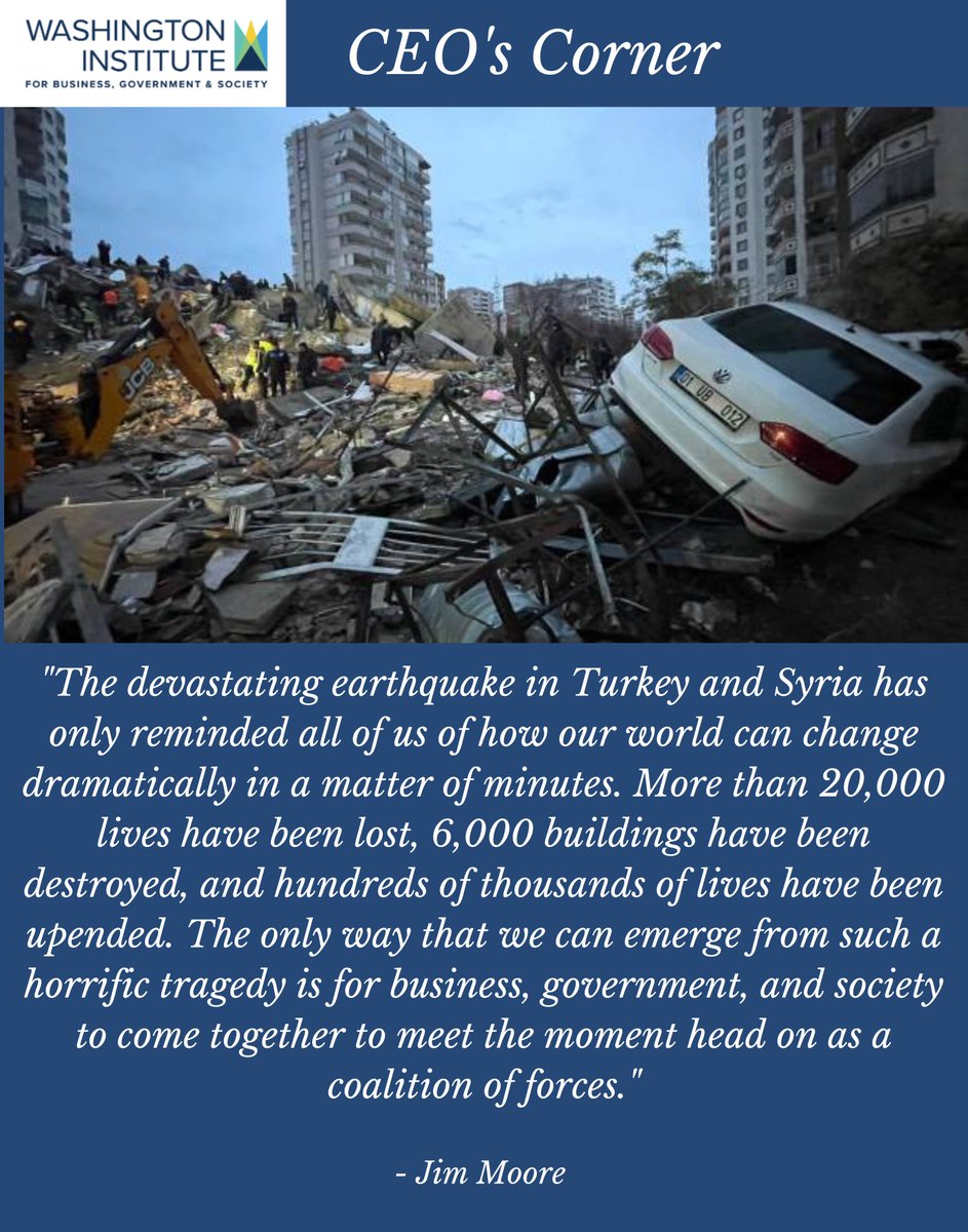 #business #government #society #shapingtheworldtogether #turkey #turkiye #turkeyearthquake #turkeysyriaearthquake @AKUTASSOCIATION <a href="/RedCrescent/">Türk Kızılay International</a> 

Learn more about our work and become a founding member of the Washington Institute here:
washinst.org