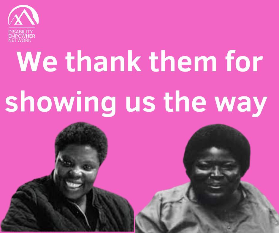 When we think of Black history, many people think of Rosa Parks or Coretta Scott King, but do we think about the Black women who empowered people w/ #disabilities? Two women with disability in Black history are Johnnie Lacy and Lois Curtis. #blackhistorymonth2023 #disability