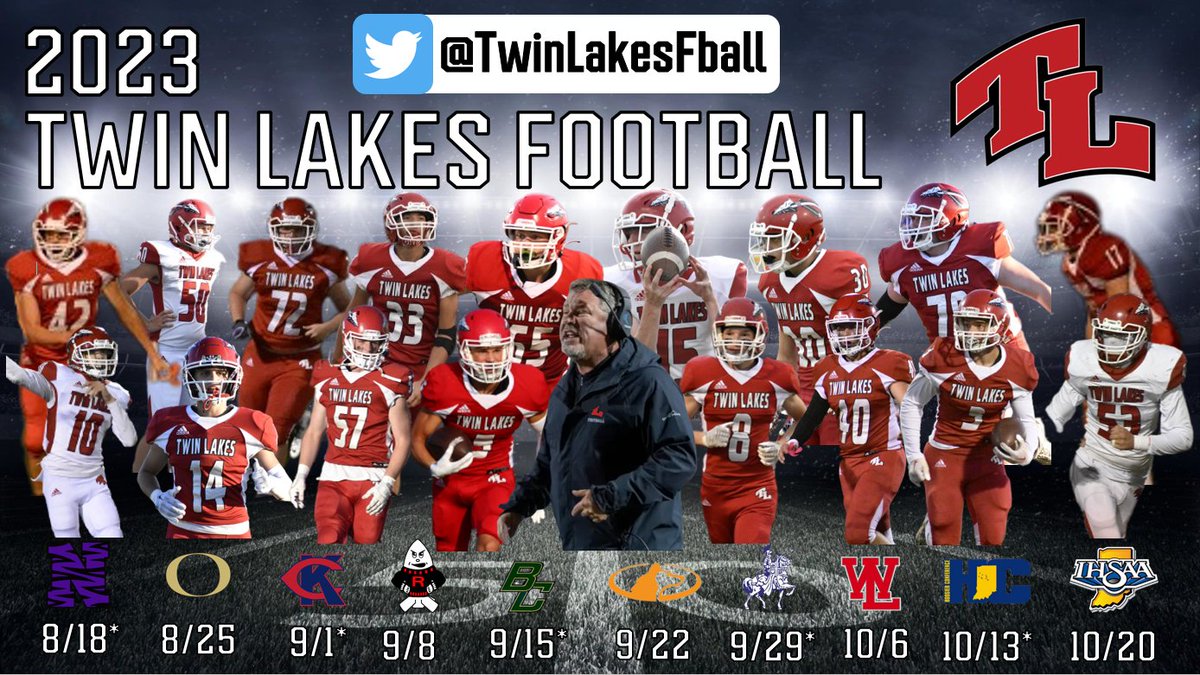 TwinLakesFball's tweet photo. #TLFootball #GoBigRed #HARD https://t.co/firA0Ys4aL