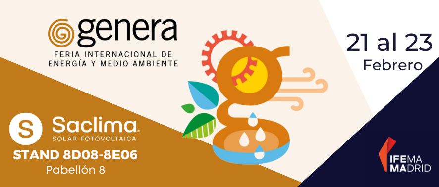 Estamos ultimando detalles, lo tenemos casi todo listo para @GENERA  y no queremos que te lo pierdas...

📅 𝟮𝟭 𝗮𝗹 𝟮𝟯 𝗙𝗲𝗯𝗿𝗲𝗿𝗼
🏢 IFEMA MADRID 
 📍 𝗦𝘁𝗮𝗻𝗱𝘀 𝟴𝗗𝟬𝟴 𝘆 𝟴𝗘𝟬𝟲. 

🎟 Solicita 𝗲𝗻𝘁𝗿𝗮𝗱𝗮 𝗴𝗿𝗮𝘁𝘂𝗶𝘁𝗮 en;  comercial@saclimafotovoltaica.com