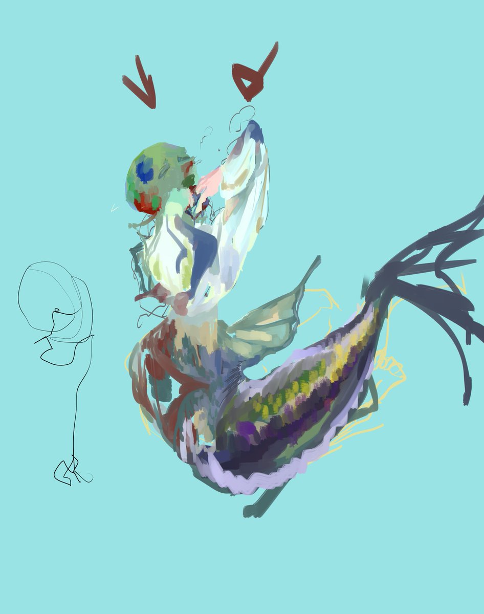 Veryhuge_Lego's tweet photo. trying to get rid of old unfinished paintings https://t.co/9EXWCpXKJn