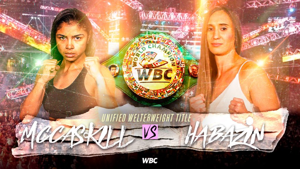 Jessica McCaskill vs. Ivana Habazin wbcboxing.com/en/jessica-mcc…