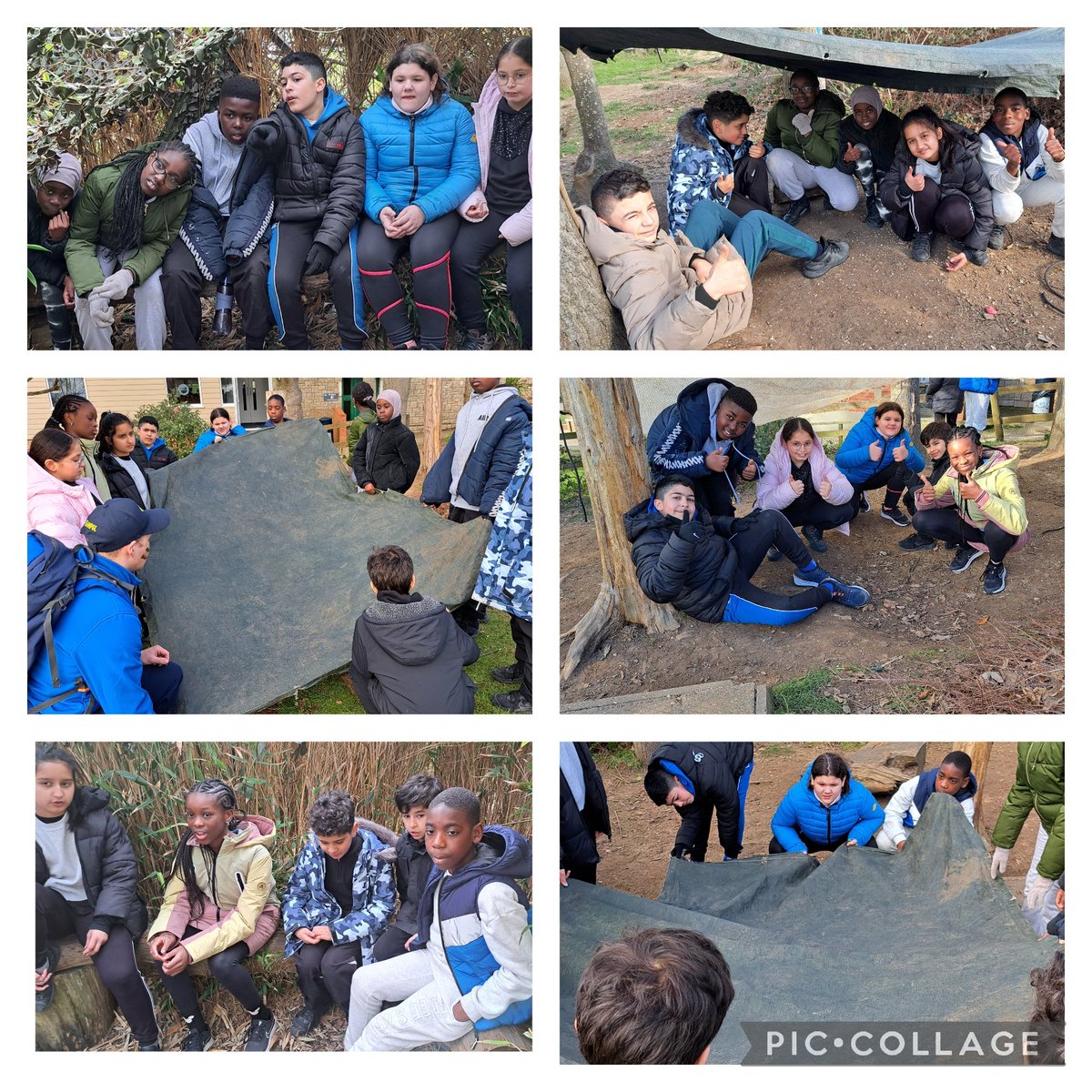 We are survivors during our session we learned how to work as a team through listening and sharing ideas. We also learned that the zombie's wear Blue @PGLTravel 😃 another great activity @woodberrydownN4