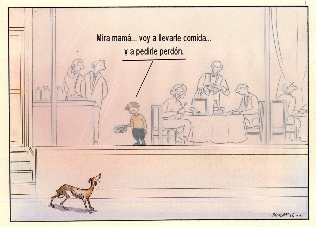 pacocatt's tweet photo. Mi viñeta de hoy. https://t.co/TGz7B56Utk