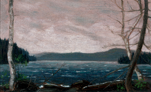 TTLastSpring's tweet photo. 1912 Northern Lake #tt1912 painted at Molly's Island on Smoke Lake https://t.co/tHwVmCNJD9
