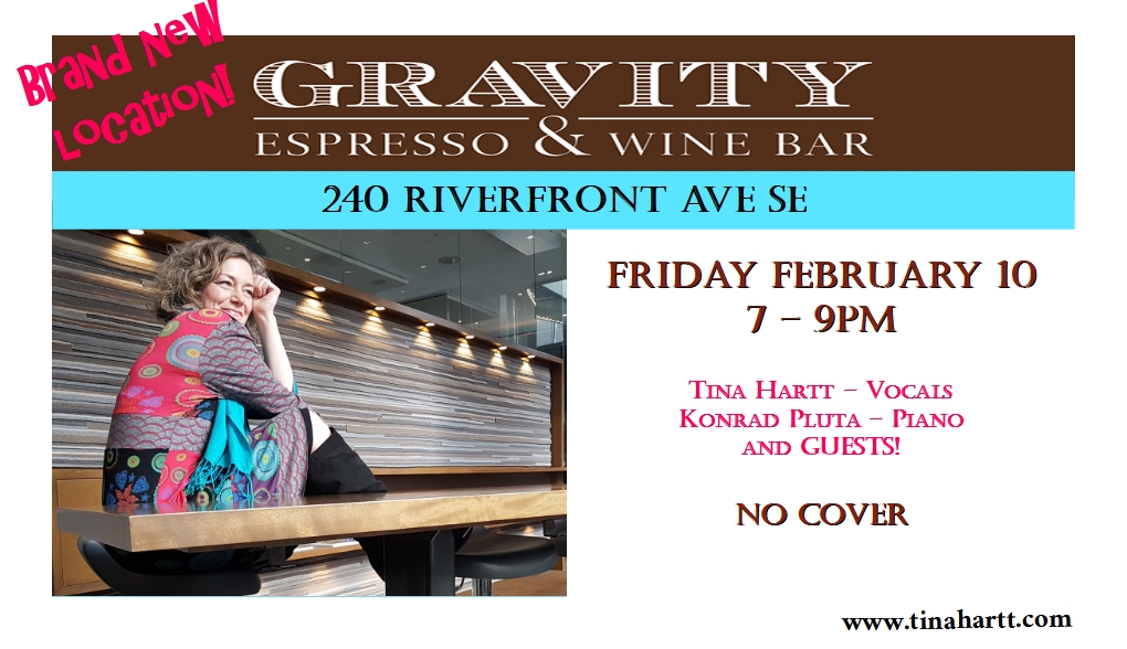 Calgaryjazz (@forloveofjazz) on Twitter photo #Jazz tomorrow (Friday) #Calgary: the vocalist Tina Hartt <a href="/tina_hartt/">Tina Hartt</a> and the pianist Konrad Pluta, with guests, perform jazz tunes, French chansons & more, 7-9 pm, at Gravity Cafe's <a href="/Cafegravity/">CafeGravity</a> Eau Claire location, 240 Riverfront Ave SW, no cover charge. #Jazz tomorrow (Friday) #Calgary: the vocalist Tina Hartt <a href="/tina_hartt/">Tina Hartt</a> and the pianist Konrad Pluta, with guests, perform jazz tunes, French chansons & more, 7-9 pm, at Gravity Cafe's <a href="/Cafegravity/">CafeGravity</a> Eau Claire location, 240 Riverfront Ave SW, no cover charge.