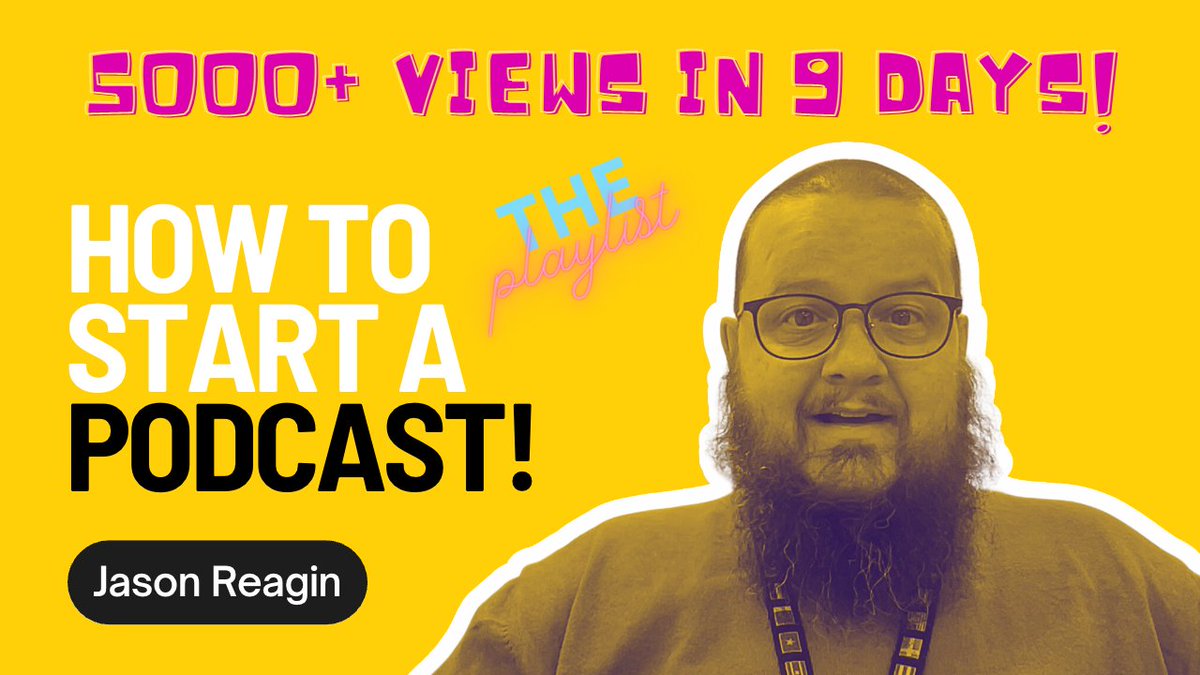 diskon4no's tweet photo. #WOW! 5000+ views in only 9 days of @YouTube shorts about #startingapodcast!  If you haven't checked it out, please swing by and check it out!!! @DoakShannon @Scandela9 @ChrisDylanAllen @mrkempnz @sjtylr @klbeasley @Joshua__Stamper @levi_allison42 

https://t.co/JuZqU3Atum https://t.co/m4OwkEJrso