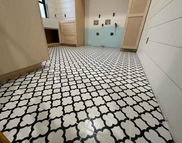 ARDEXAmericas's tweet photo. Grouted by Obsession Construction with ARDEX WA Epoxy Grout in Brilliant White! Looking for the right grout for your next tile & stone installation? Visit https://t.co/8Z2v1Z9uLs to learn about our grouting #SystemSolutions. #ARDEXAmericas #TileandStone #Grout #TileInstallation https://t.co/h2sM8Wsls2