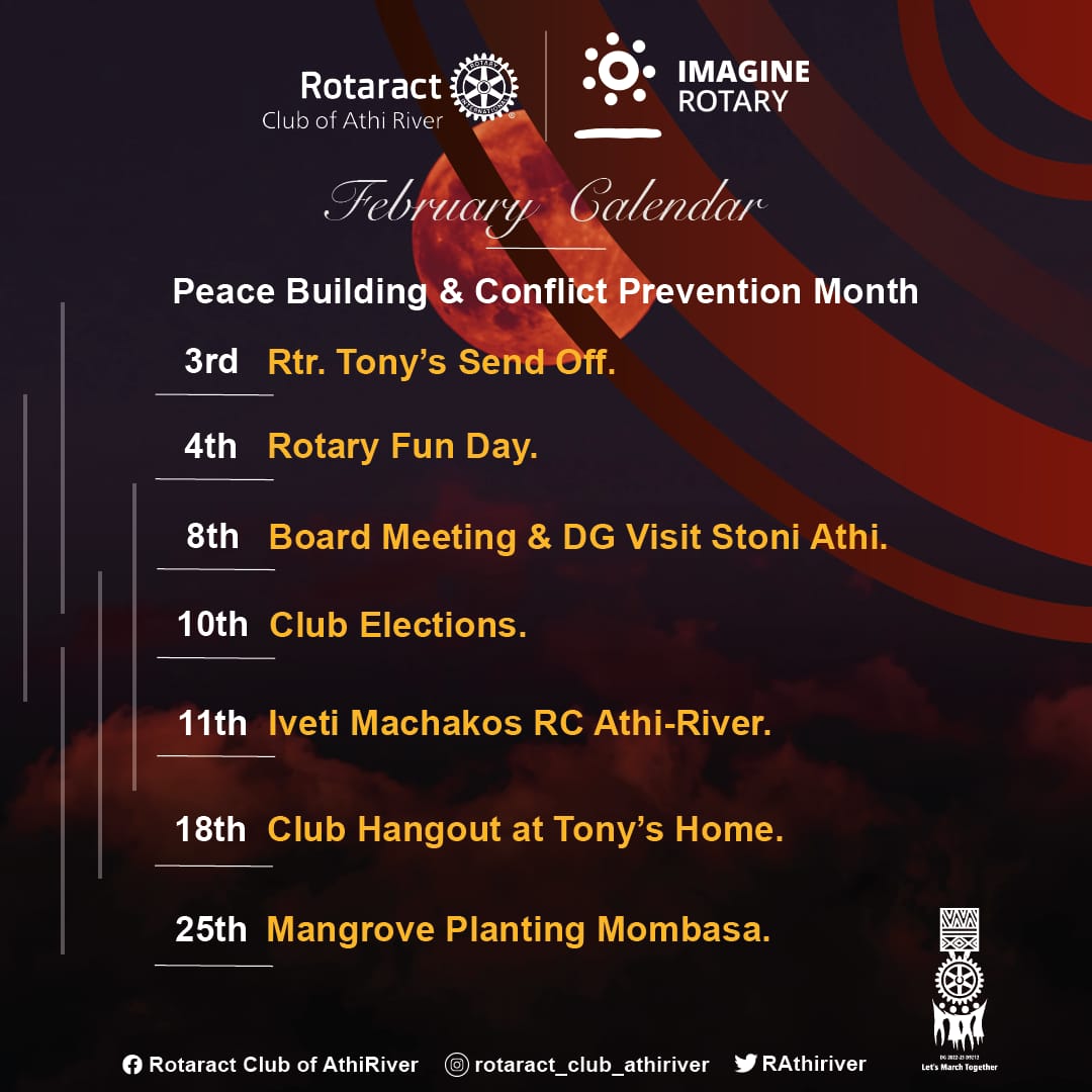 racathiriver's tweet photo. Here's to February ,Lions of Kapiti🦁
#forthegreatestgood
#racathi
#imaginerotary
#letsmarchtogether https://t.co/AMLGOEdIOz