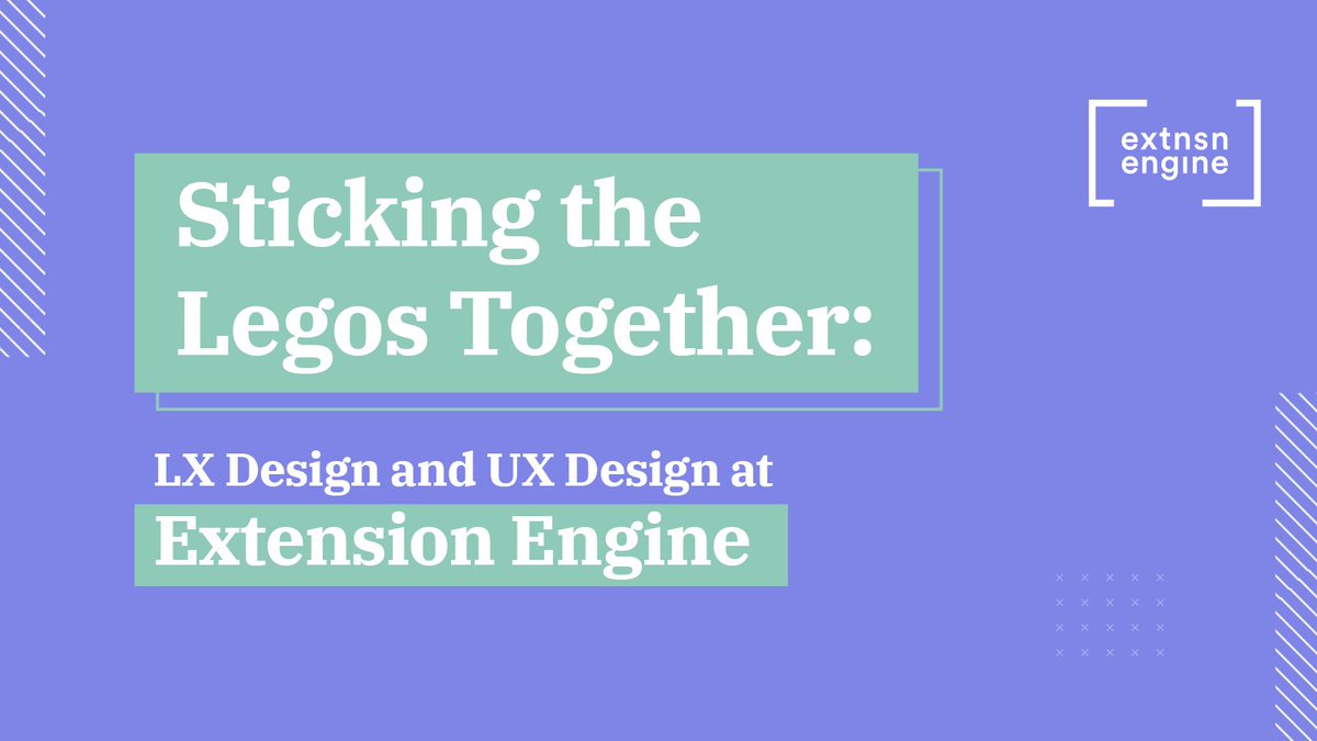 ExtensionEngine's tweet image. Senior #LearningExperienceDesigner Lexie Bryan explains her role as one that works alongside clients on multiple aspects. “We work really closely with our different client organizations who are looking to create #digitallearning experiences, whatever that may look like."