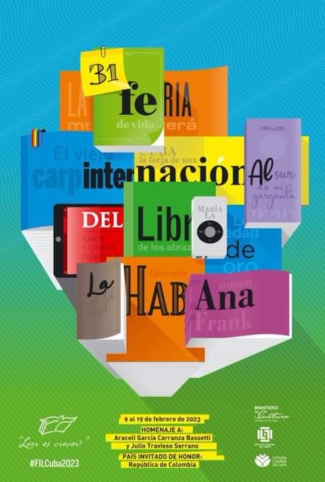 #Cuba🇨🇺 ‼️Comienza la XXXI Feria Internacional del Libro de La Habana 2023📚‼️
🔸 País Invitado de Honor: Colombia 
#FILH2023 #LeerEsCrecer